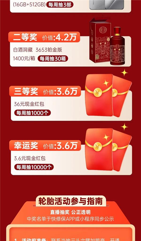 品牌动态丨三头六臂抽奖盛典开启：汽车、手机和美酒，周周开，轮轮有！
