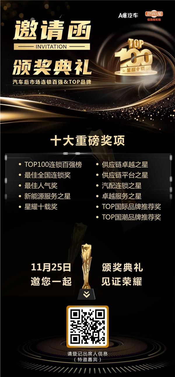 颁奖典礼！十大重磅奖项，两大顶级课程，十余位大咖讲师，300+获奖企业决策者……知识浓度空前的年度盛宴！