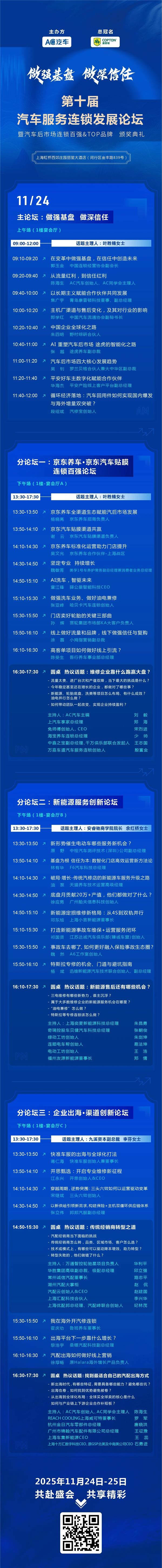 参会信息一览表！签到、住宿、交通、天气、嘉宾议程、直播速记…附最新嘉宾议程