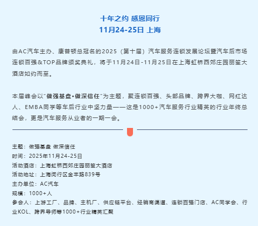 【F6汽车科技】倾情携手AC汽车千人峰会,引领汽车后市场数智化变革 【F6汽车科技】倾情携手AC汽车千人峰会,引领汽车后市场数智化变革