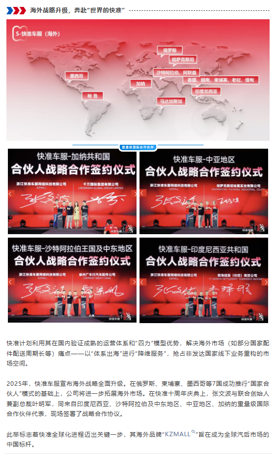 【快准车服】倾情赞助AC汽车千人峰会，携手更多合作伙伴们一起共建生态，赢战全球！