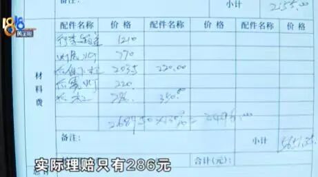 修车花了5600，保险公司只赔3800，1800元差价谁吞了？丨3·15事故车特辑